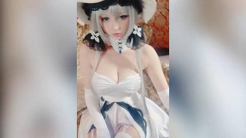 国外的cosplay美女Illustrious