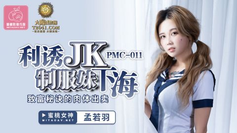 麻豆系列利诱JK制服妹下海PMC011